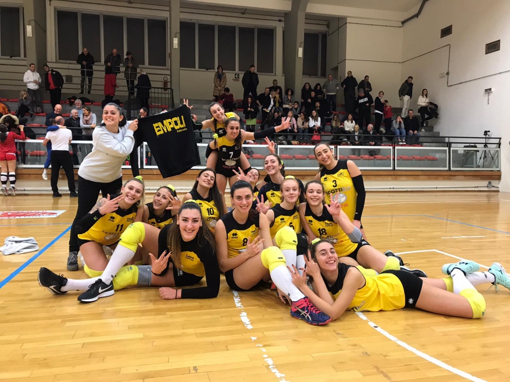 Scotti 2.0 Empoli Pallavolo vola in alto vincendo in casa contro Ius Arezzo 3-1 