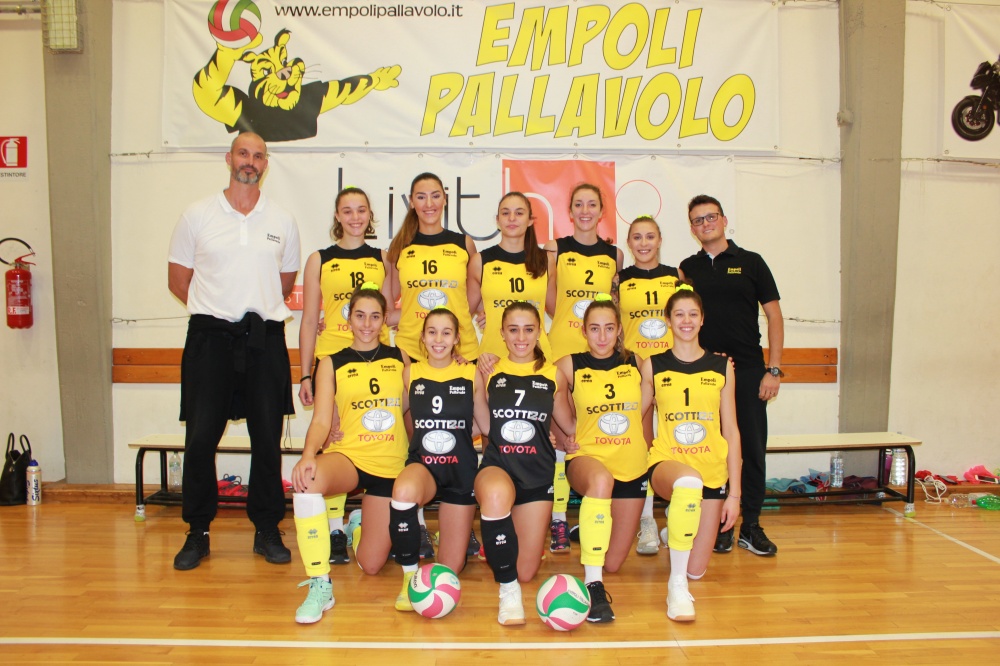 Serie C : la Scotti 2.0 Empoli Pallavolo sconfitta in trasferta dalla Folgore San Miniato