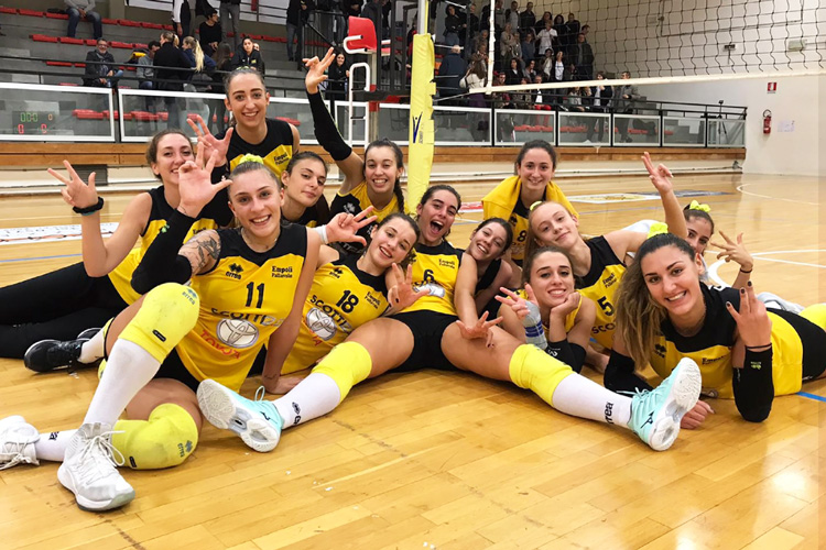 Timenet a Lucca espugna il PalaPiaggia 3-0